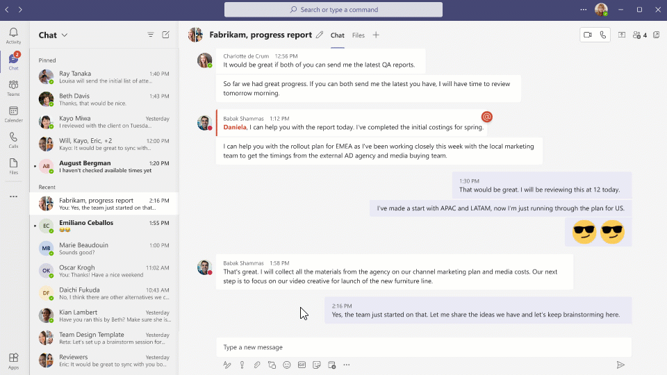 Crear una tabla en Microsoft Teams es una de las tantas cosas que puedes hacer con Microsoft Fluid Office